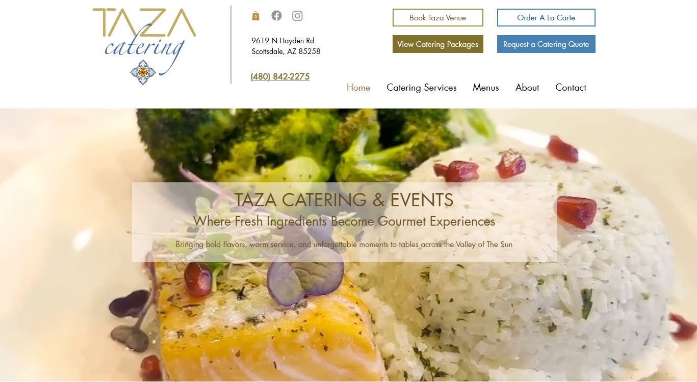 Taza Catering in Scottsdale