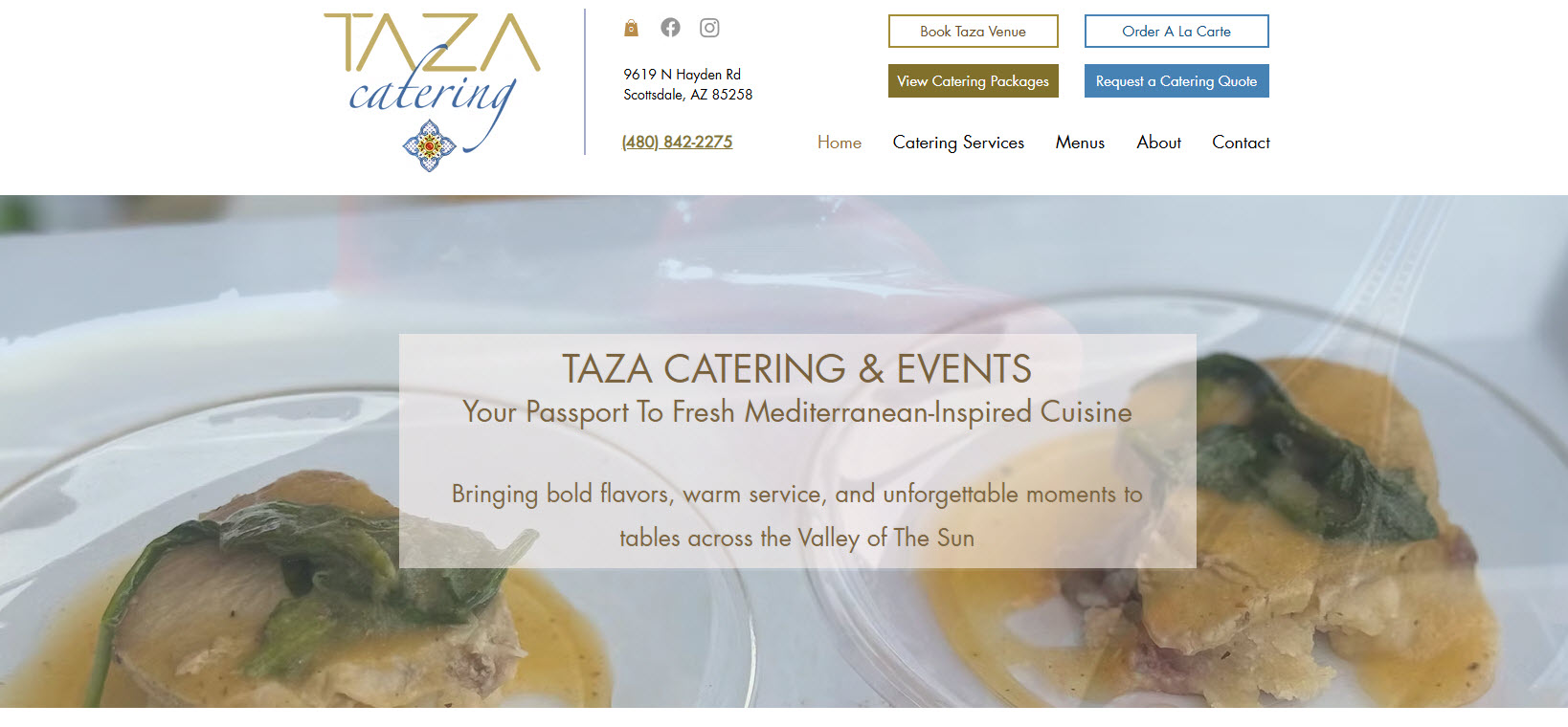 Taza Catering in Scottsdale